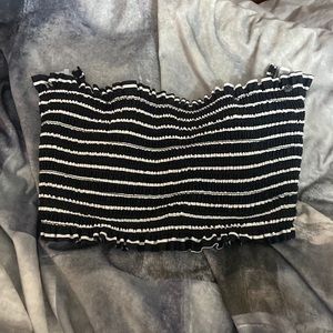 Bandeau swim suit top | size Small